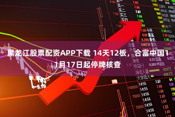 黑龙江股票配资APP下载 14天12板,合富中国11月17日起停牌核查
